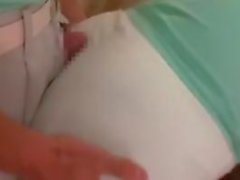 Big ass Asian nurse devouring a dick