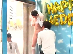 Japon Asyalı Düğün Seks Kamu Cam Duvarlar 2