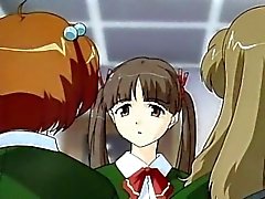 Busty Anime подростковая Готти трахал чудовище щупальцами