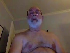 Opa Schlaganfall vor der Webcam