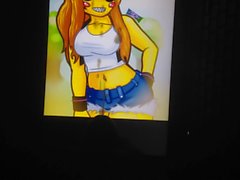 Toy Chica Cosplay Cum Tributo