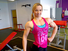 Female muscle, muscle woman strength