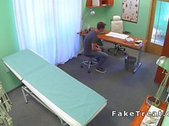 Sexy nurse fucks doctors sun