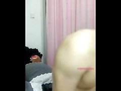 Beautiful girl having sex with boyfreind front of webcam