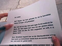 Deutsche Big Tits Schlampe machen echt blindes Date Casting