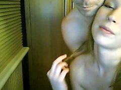 Amateur teen décapant la webcam vidéo