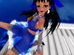 MMD de atractiva que de Cutie de deliciosas Abra el Wet de gatito GV00083