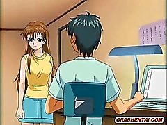 Bigboobs Hentai преподавателей горячую сексом со своим студентке