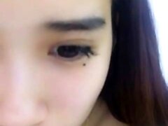 Cams amatör knubbig japansk tonårssolo webbkamera