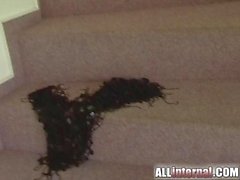 All Internal Most adorable blonde teen ever gets fucked and filled