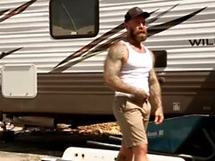 Trailertrashboys Джек Диксис Большой член, высосал Beaux Morgan