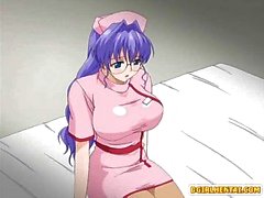 Транссексуал Hentai себя мастурбации