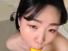 Pretty Japanese teen solo masturbation Uncensored