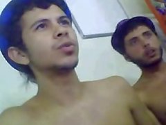 les deux Arabes obtenir show webcam