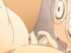 Hot stepmom fucked by horny anime boy