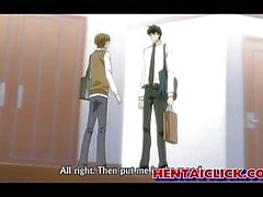 Homosexual Anime con un discuten y la toques nosostros