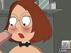 Les Griffin porno de Meg entrée en placard