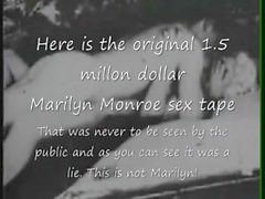 Marilyn Monroes Sexvideo Ursprüngliches Lüge