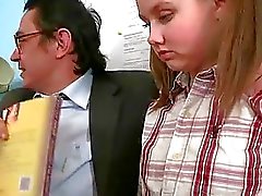 Old teacher is ravishing sweet babes chaste pussy