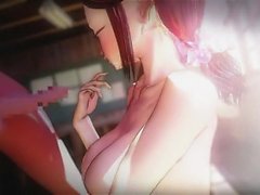 Brutta Karma - Cornea 3D anime Quadri filmati di sesso