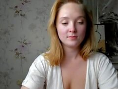 Solo Amateur Blonde Teen Homemade Pussy Masturbation