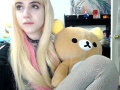 AMATEUR Webcam Teen se masturba y se burla