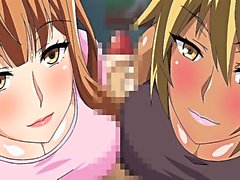 Nettes Hentai-Mädchen im heißen Hentai-Film