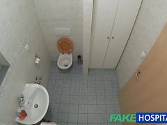 FakeHospital Hemţire ispermeçet numune için sik berbat bir