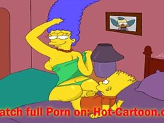 Dei Simpson Porn # uno di Bart cazzo Marge fumetto Porn di HD