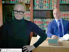 Secretary, aj applegate, slap