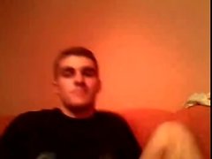 Straight guys feet on webcam #193