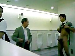 Hot Asian Shows In Public Toilet