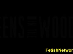 TeensInTheWoods Sallys Squirtz kabin bdsm