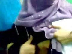 Fille pakistanaise avec des Molvi de Médersa de Sialkot