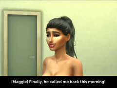 Der Sims 4-Porno, das Twist 3d, Cartoon Cum in Muschi