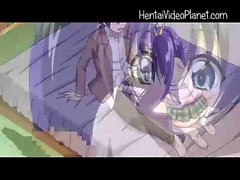 Anime schoolgirl seductive