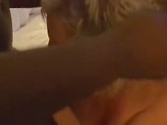 Blonde Wife Fucked By Two BBC While Husband Is Filming