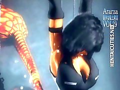 3D Hentai Sklave wird von einem Monster durchgefickt