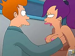 Futurama Porno Beifall auf Leela