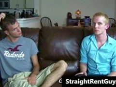 Hetero hunks go gay for cold hard cash gay porno video