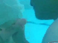 Busty Girl Sucking And Fucked With Strapon In The Pool