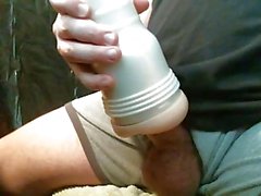 Edging and Cumming with Fleshlight