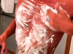 Shaving and Masturbating