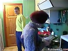 Рогатый русском Бабушка