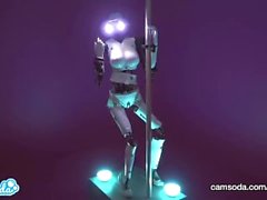 CamSoda - Sex Robot cam tjejer och orgasmer