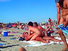 Geile sex op het strand