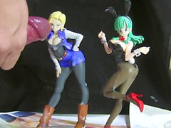 Figur Bukkake ( Androdi den 18 & Bulma )