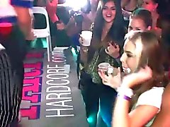 Party sluts fingered by strippers