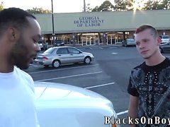 German Boy Legacy Gets His First Black Cock