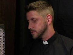 Yesfather - Junge Katholik saugt den Priester ab